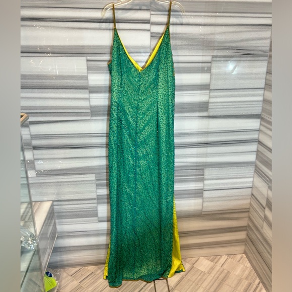 Adriana Papell Vintage Beaded Gown - Picture 4 of 5